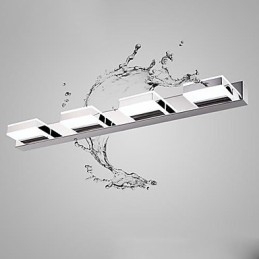 شمعدانات حائط بأربعة مصابيح بتصميم عصري وبسيط وفني