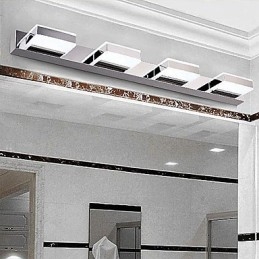 شمعدانات حائط بأربعة مصابيح بتصميم عصري وبسيط وفني
