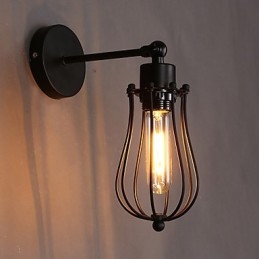 مصباح حائطي بتصميم جريب فروت عتيق من الحديد المطاوع بتصميم إبداعي لشخصية