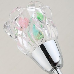 مصابيح حائط كريستالية إبداعية معاصرة ومتعاقدة من Creative Flowers