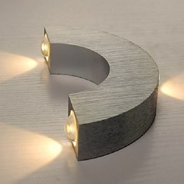 شمعدانات حائط صغيرة بتصميم عصري معدني