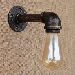مصباح حائط صغير مزخرف على شكل أنبوب ماء بسيط من Nostalgia
