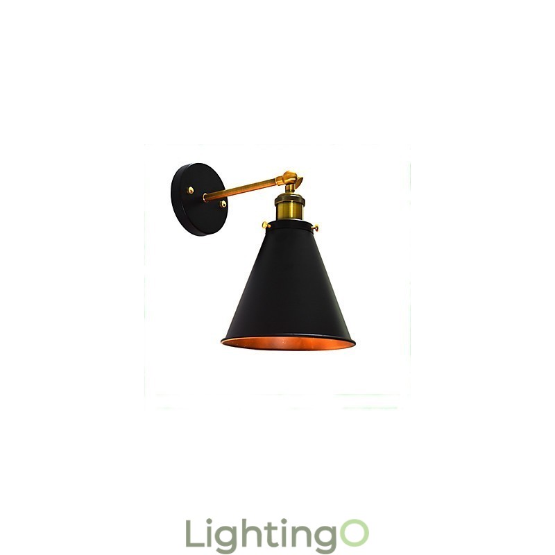 مصباح حائط حديدي أحادي الجدار من Light Buzz Paint مصباح حائط أسود صامت مزود بسيف ضوئي على الحائط