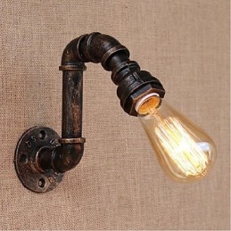 مصباح حائط صغير مزخرف على شكل أنبوب ماء بسيط من Nostalgia