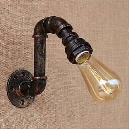 مصباح حائط صغير مزخرف على شكل أنبوب ماء بسيط من Nostalgia