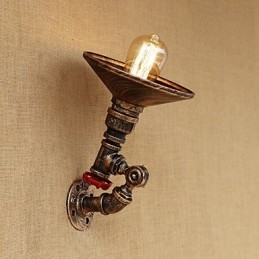 ميزة الرسم الريفي الرجعي لمصابيح الذراع الدوارة الصغيرة ذات الطراز المصغر ومصباح الحائط