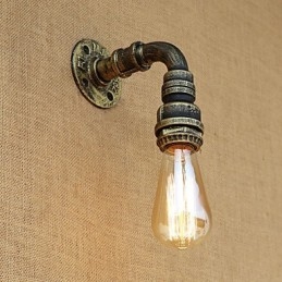 لوحة فنية ريفية عتيقة الطراز لإضاءة حائطية محيطة صغيرة الحجم