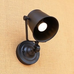 لوحة فنية ريفية بتصميم ريفي على طراز نزل صغير مع إضاءة محيطة لحماية العين