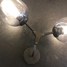 لوحة فنية ريفية عتيقة الطراز بتصميم ريفي لإضاءة محيطة صغيرة الحجم لمصابيح الحائط