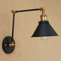 مصباح حائط نحاسي عتيق صناعي إضاءة منزلية ديكور داخلي مصباح حائط