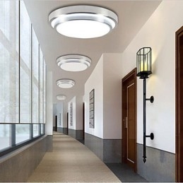 مصابيح التثبيت المسطحة The Light Round Simple Modern