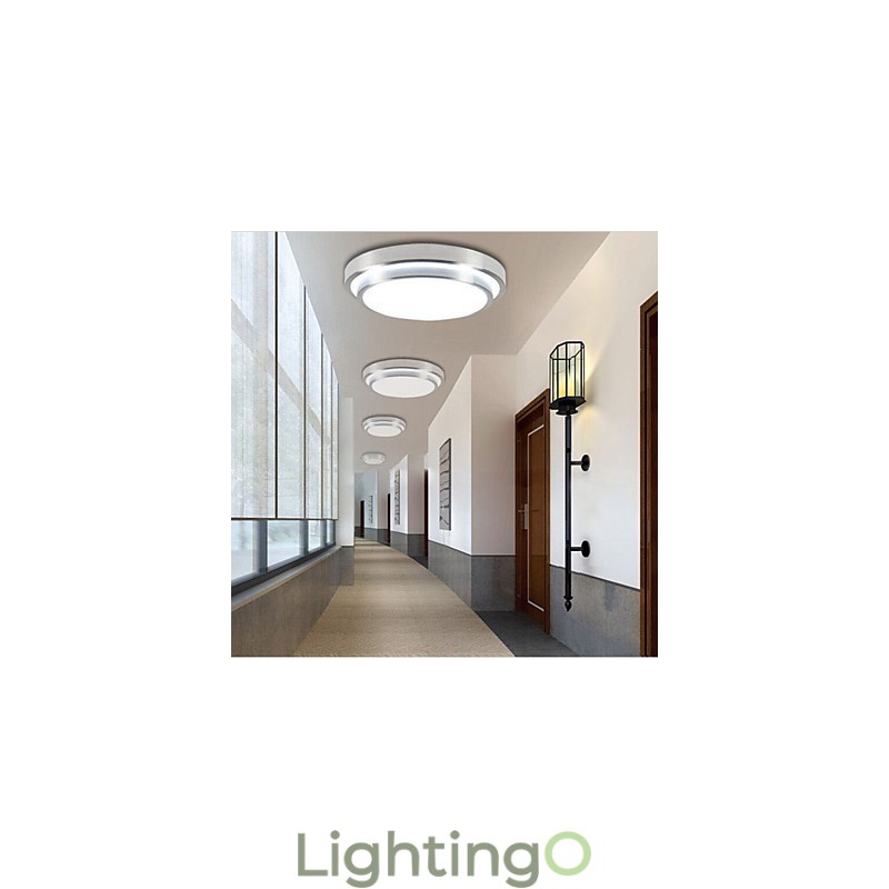 مصابيح التثبيت المسطحة The Light Round Simple Modern