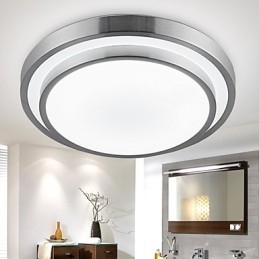 مصابيح التثبيت المسطحة The Light Round Simple Modern