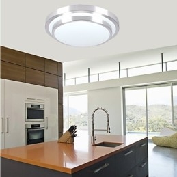 مصابيح التثبيت المسطحة The Light Round Simple Modern