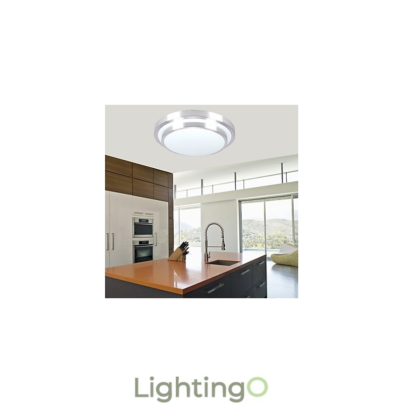 مصابيح التثبيت المسطحة The Light Round Simple Modern