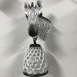 مصابيح حائط مصنوعة من مواد راتنجية، ديكورات غرف المعيشة والمطاعم والمقاهي، شمعدانات جدارية