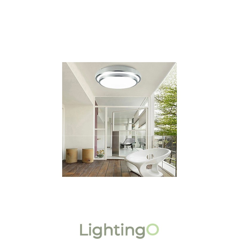 مصابيح التثبيت المسطحة The Light Round Simple Modern