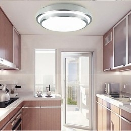 مصابيح التثبيت المسطحة The Light Round Simple Modern