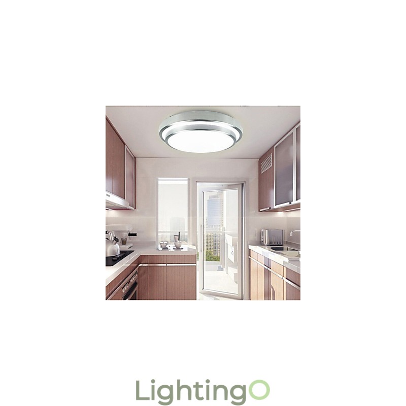 مصابيح التثبيت المسطحة The Light Round Simple Modern