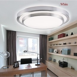 مصابيح التثبيت المسطحة The Light Round Simple Modern