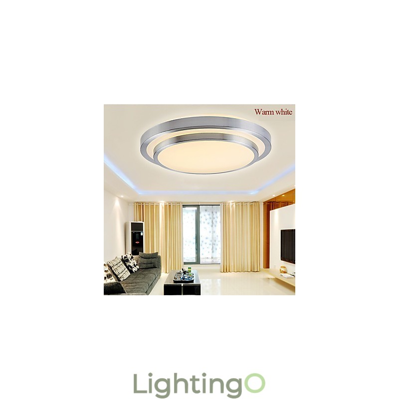 مصابيح التثبيت المسطحة The Light Round Simple Modern