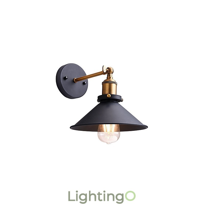 قطعتان من الشمعدانات المعدنية للحائط، مصباح حائط صناعي عتيق من Edison Simplicity Lamp لإضاءة المقاهي والنوادي والحانات