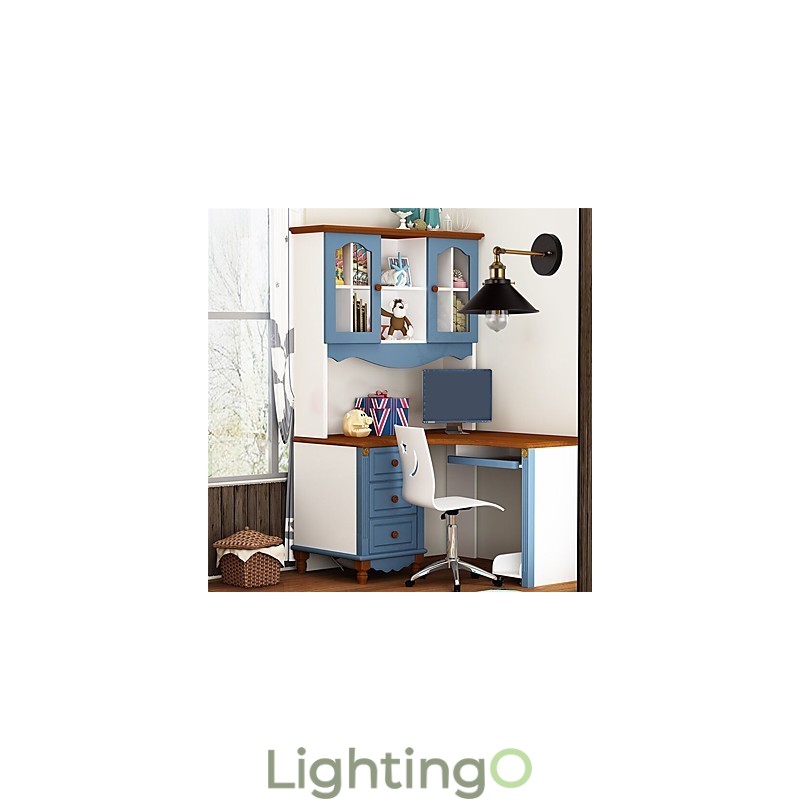قطعتان من الشمعدانات المعدنية للحائط، مصباح حائط صناعي عتيق من Edison Simplicity Lamp لإضاءة المقاهي والنوادي والحانات
