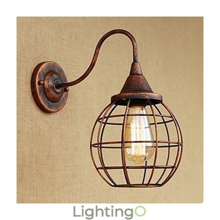 مصباح حائط أمريكي بجانب السرير من Iron Art RETRO بلون الصدأ للدراسة وغرفة المعيشة مصباح حائط أمريكي بجانب السرير من Iron Art RETRO بلون الصدأ للدراسة وغرفة المعيشة