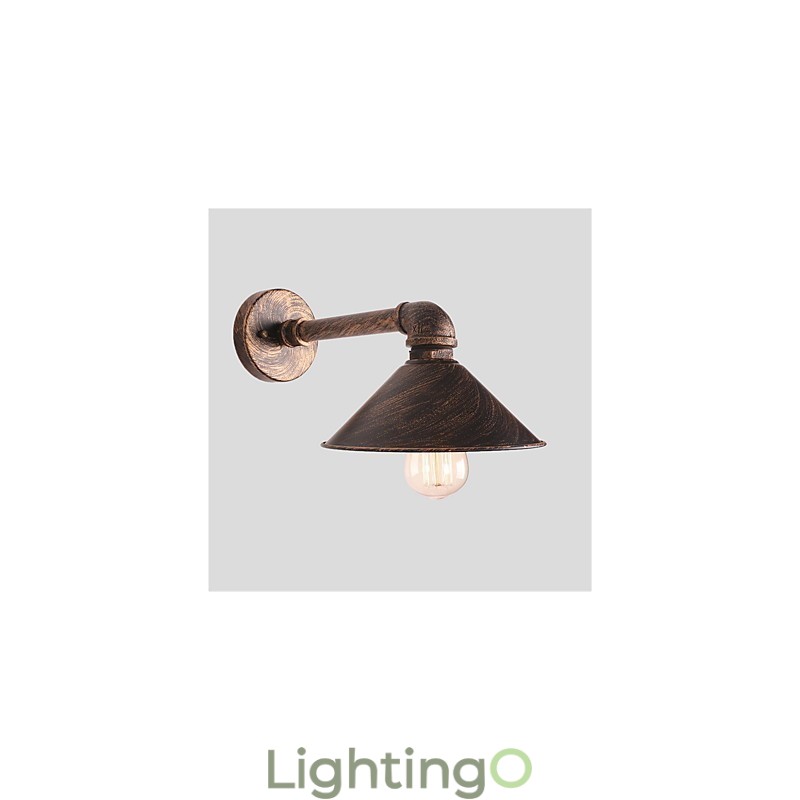 مصابيح حائط على شكل أنابيب مياه، طراز صناعي عتيق، تصميم ريفي إبداعي، معدني، مطاعم، مقاهي، طاولات بار، شمعدانات جدارية
