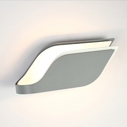 ميزة الطلاء الحديثة المعاصرة المتكاملة لمصابيح الحائط ذات الإضاءة المحيطة