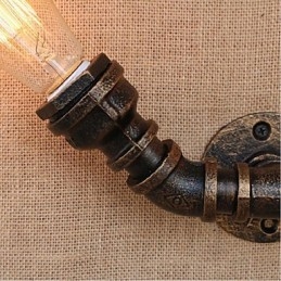 مصباح حائط صغير مزخرف على شكل أنبوب ماء بسيط من Nostalgia