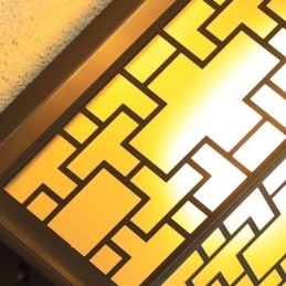 مصباح حائط صيني خارجي مقاوم للماء مزود بشبكة نافذة