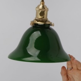 مصباح حائط حديث مع غطاء زجاجي
