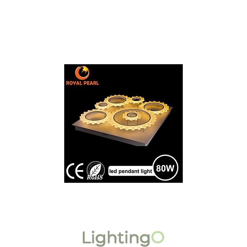 مصباح معلق أبيض بارد من Epistar Chips بقوة 80 واط