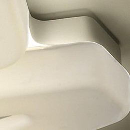 مصباح تركيب مسطح أبيض ضوء أبيض دافئ عصري بسيط حديث