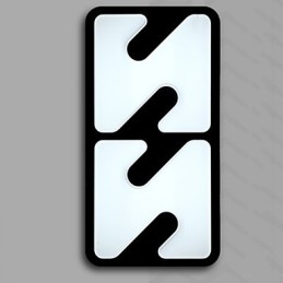 تركيب مسطح معدني حديث معاصر