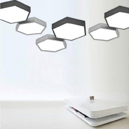 مصباح إضاءة هندسية سداسية الشكل من Absorb Dome Light