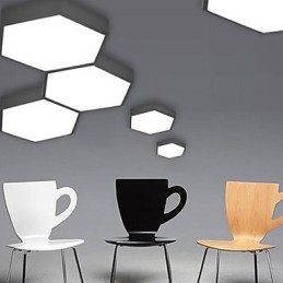 مصباح إضاءة هندسية سداسية الشكل من Absorb Dome Light