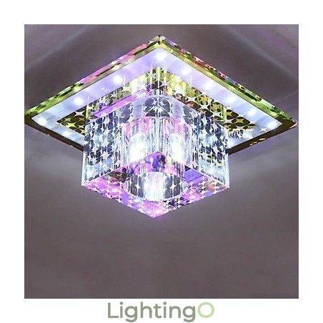 مصباح سقف كريستالي كشاف SMD 3 وات مصباح إبداعي أنبوبي ضوء قبة ملون مصباح سقف كريستالي كشاف SMD 3 وات مصباح إبداعي أنبوبي ضوء قبة ملون