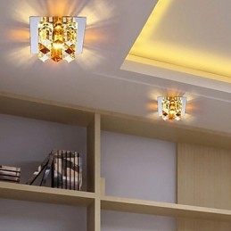 مصباح كريستال SMD CreativeTube مقاس 12*4.5 سم، كشاف قبة ممتص من CreativeTube