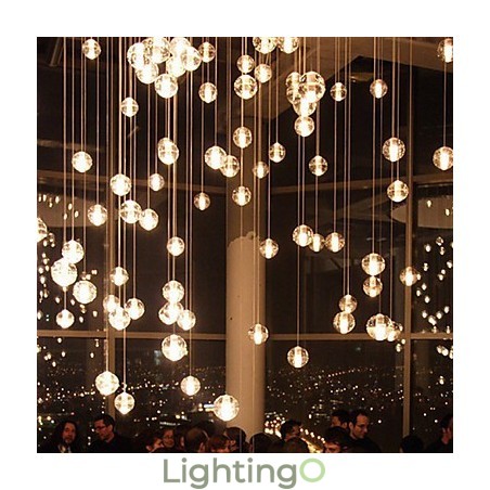 مصباح كريستال زجاجي حديث من All Over The Sky Star Bocci Droplight Aurora Borealis مصباح كريستال زجاجي حديث من All Over The Sky Star Bocci Droplight Aurora Borealis