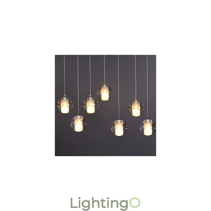 مصباح كريستال زجاجي حديث من All Over The Sky Star Bocci Droplight Aurora Borealis