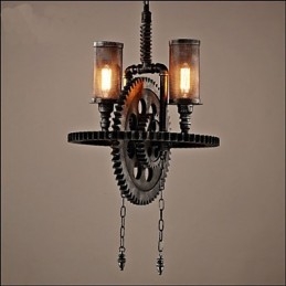 قلادة ذات رأسين بتصميم استوديو شخصي من شركة Industrial Wind Cafe