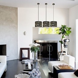 مصباح DropLight بتصميم عش الطائر برأس واحد يجمع بين الإبداع المعاصر والعصري