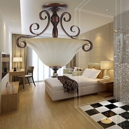 5 مصابيح معلقة معدنية صغيرة بتصميم عتيق