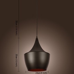 مصباح معلق صغير بتصميم عصري معاصر على طراز ريترو