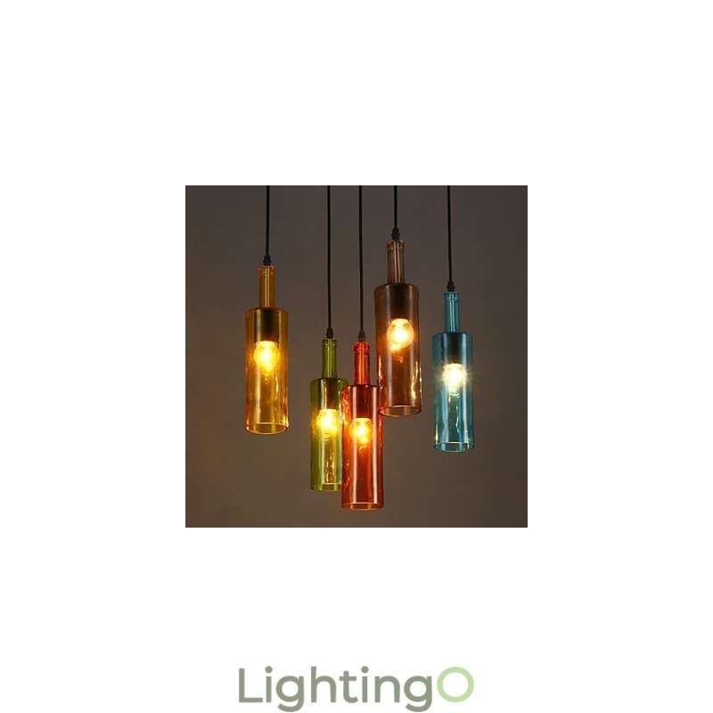 مصباح معلق على شكل زجاجة من نوع Diffuse Light Color Restore Ancient Ways