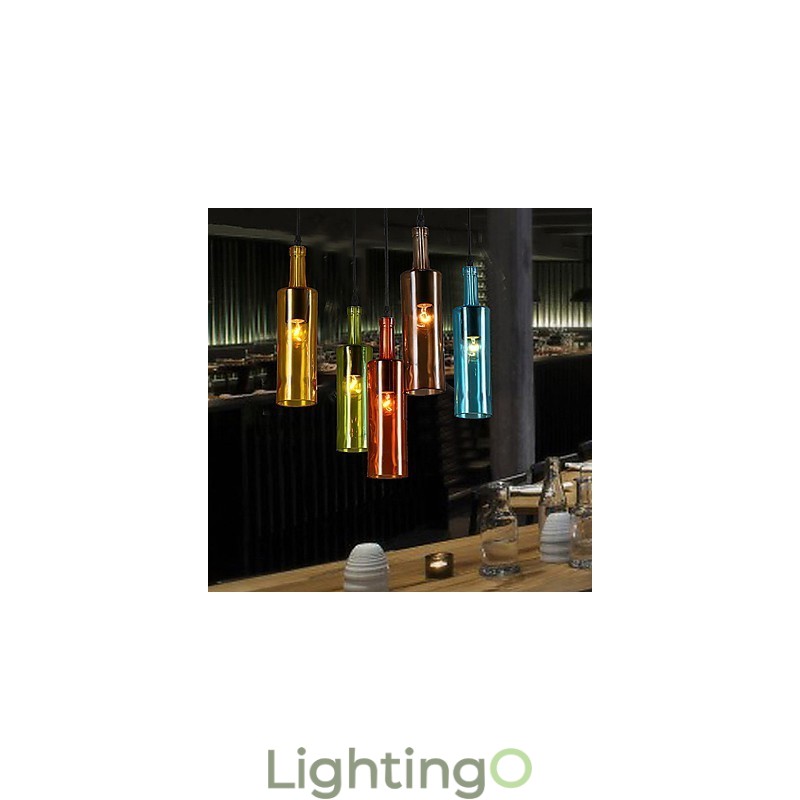 مصباح معلق على شكل زجاجة من نوع Diffuse Light Color Restore Ancient Ways